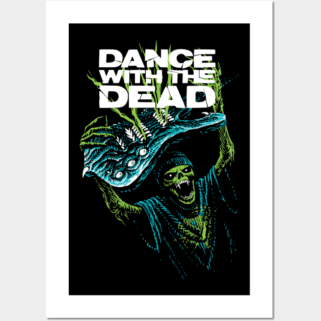 Dance With The Dead art Wall Art by Arestration